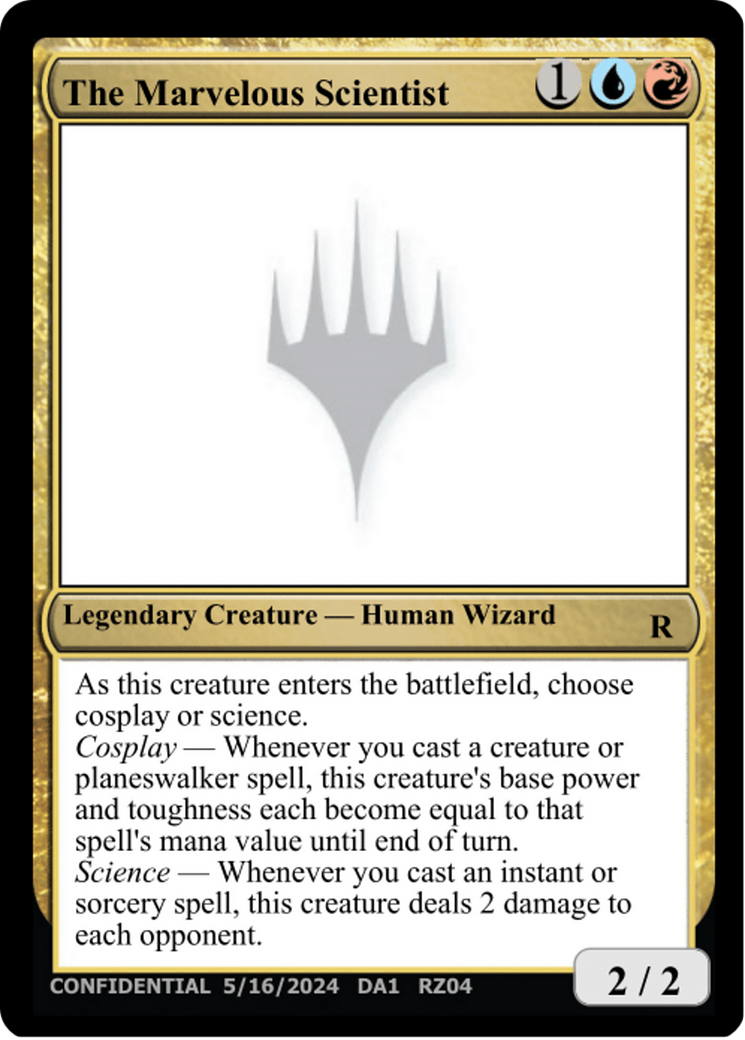 The Marvelous Scientist [Unknown Event] MTG Single Magic: The Gathering | Red Claw Gaming