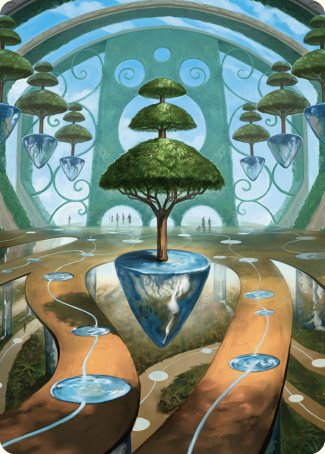 Rejuvenating Springs Art Card [Commander Masters Art Series] MTG Single Magic: The Gathering | Red Claw Gaming
