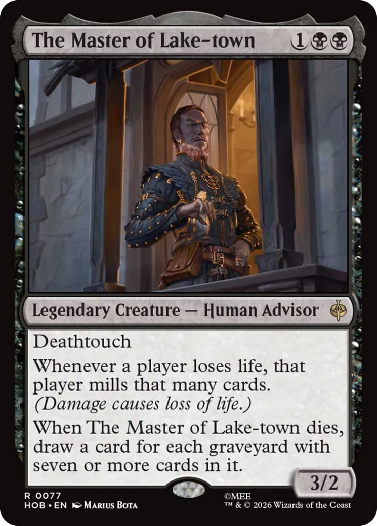 The Master of Lake-town [The Hobbit] | Red Claw Gaming