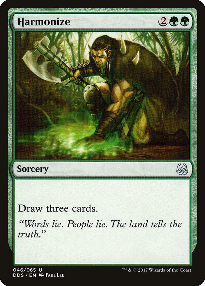 Harmonize [Duel Decks: Mind vs. Might] MTG Single Magic: The Gathering | Red Claw Gaming