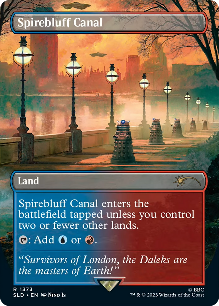Spirebluff Canal [Secret Lair Drop Series] MTG Single Magic: The Gathering | Red Claw Gaming