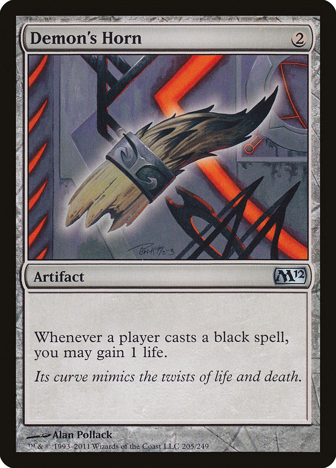 Demon's Horn [Magic 2012] MTG Single Magic: The Gathering | Red Claw Gaming