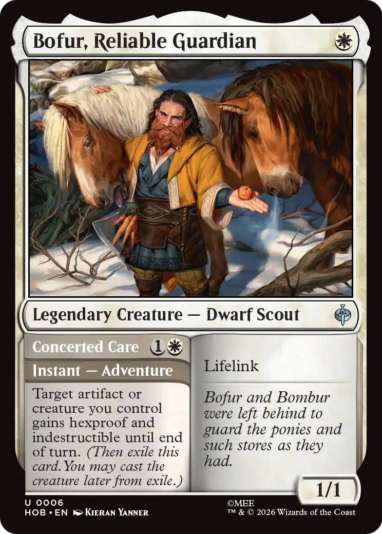 Bofur, Reliable Guardian [The Hobbit] | Red Claw Gaming