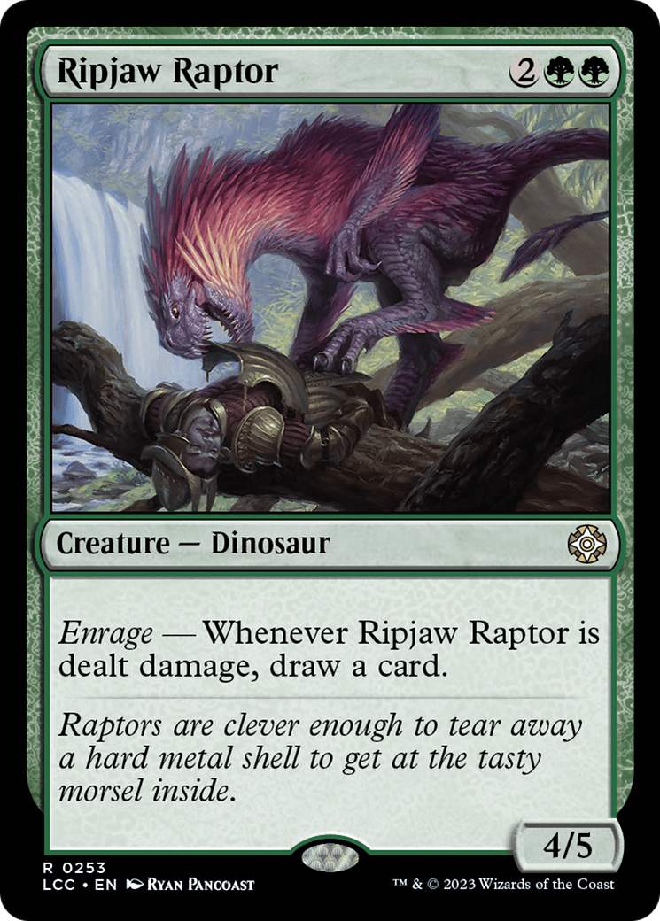Ripjaw Raptor [The Lost Caverns of Ixalan Commander] MTG Single Magic: The Gathering | Red Claw Gaming