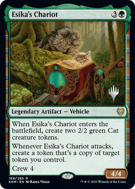 Esika's Chariot (Promo Pack) [Kaldheim Promos] MTG Single Magic: The Gathering | Red Claw Gaming