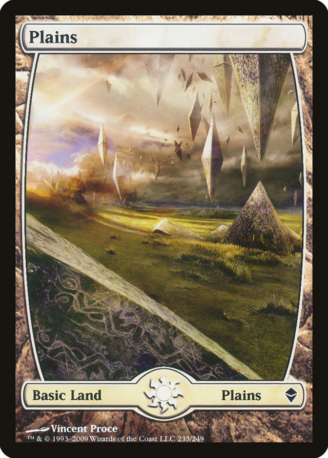 Plains (233) [Zendikar] MTG Single Magic: The Gathering | Red Claw Gaming