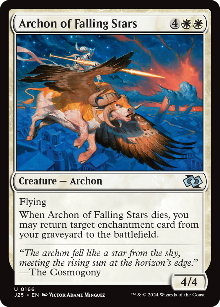 Archon of Falling Stars [Foundations Jumpstart] MTG Single Magic: The Gathering | Red Claw Gaming
