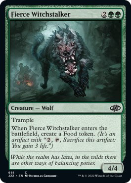 Fierce Witchstalker [Jumpstart 2022] MTG Single Magic: The Gathering | Red Claw Gaming