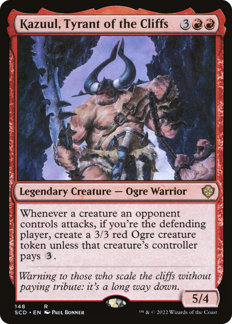 Kazuul, Tyrant of the Cliffs [Starter Commander Decks] MTG Single Magic: The Gathering | Red Claw Gaming