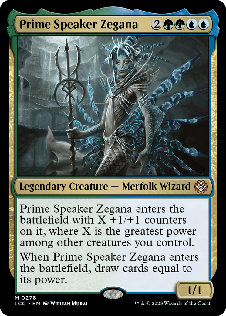Prime Speaker Zegana [The Lost Caverns of Ixalan Commander] MTG Single Magic: The Gathering | Red Claw Gaming