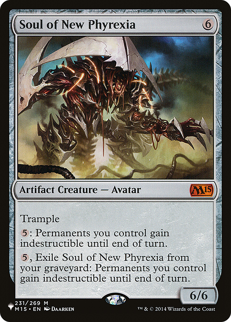 Soul of New Phyrexia [The List] MTG Single Magic: The Gathering | Red Claw Gaming