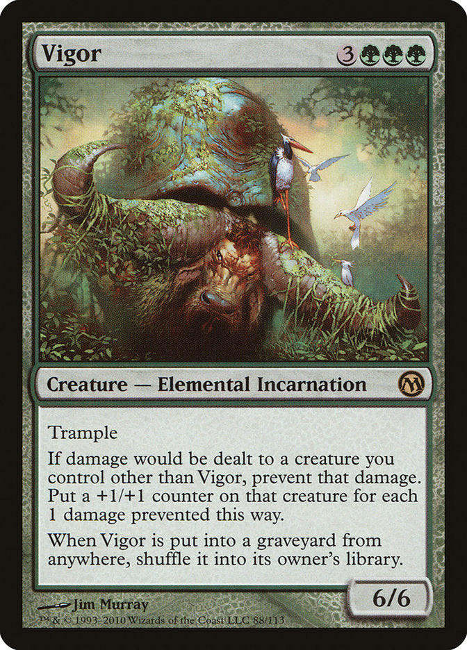 Vigor [Duels of the Planeswalkers] MTG Single Magic: The Gathering | Red Claw Gaming