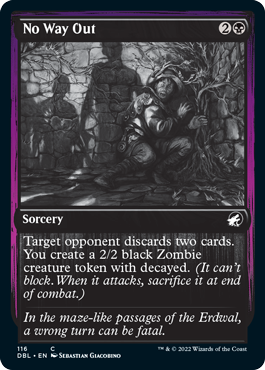 No Way Out [Innistrad: Double Feature] MTG Single Magic: The Gathering | Red Claw Gaming