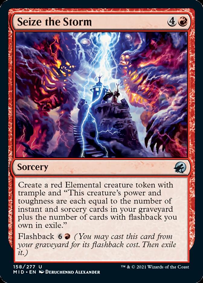 Seize the Storm [Innistrad: Midnight Hunt] MTG Single Magic: The Gathering | Red Claw Gaming