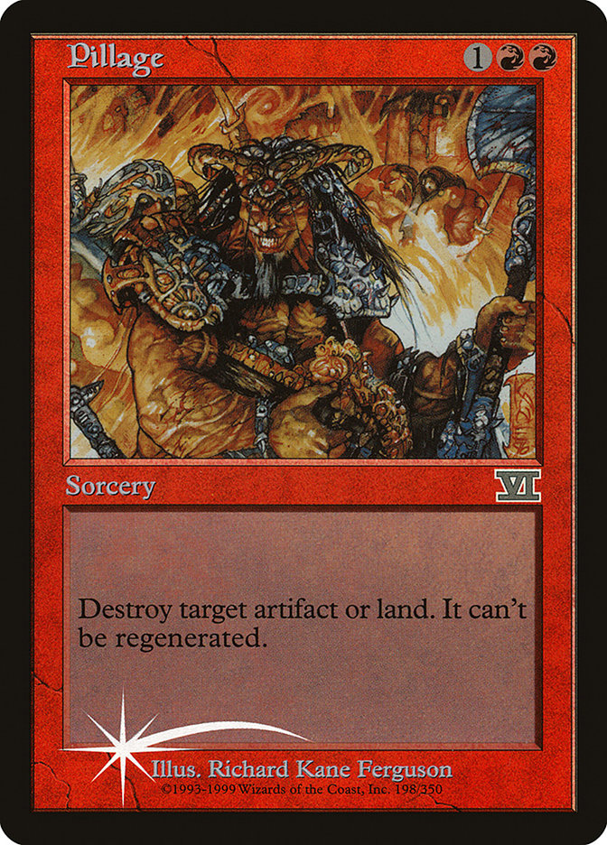 Pillage [Arena League 2000] MTG Single Magic: The Gathering | Red Claw Gaming