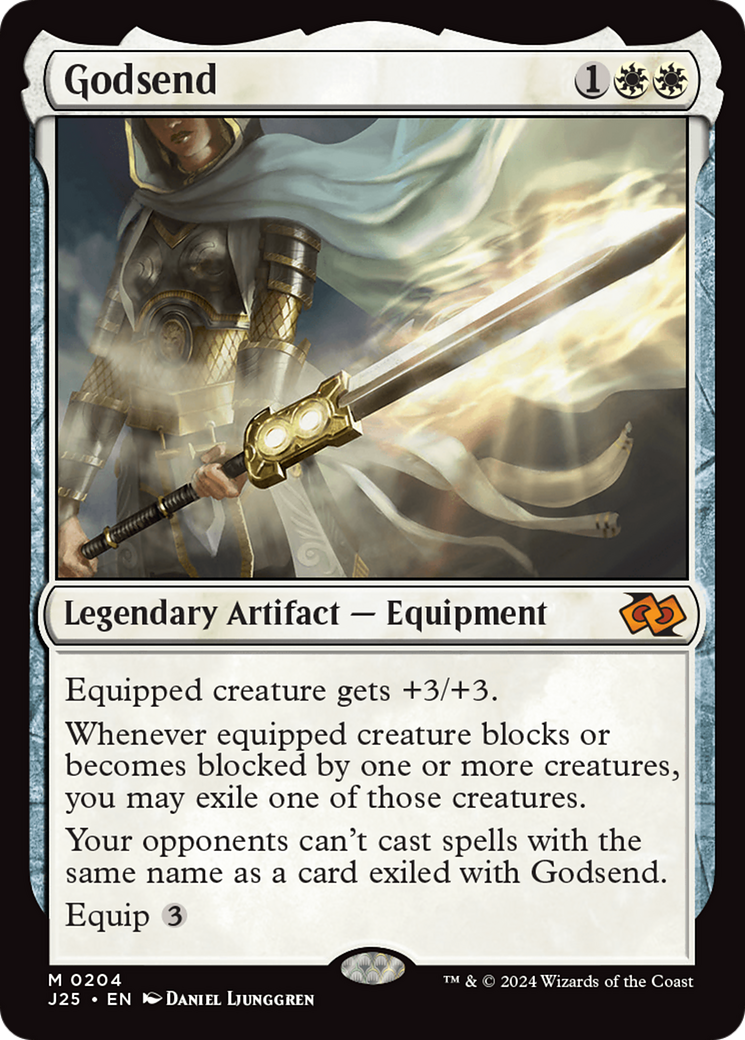 Godsend [Foundations Jumpstart] MTG Single Magic: The Gathering | Red Claw Gaming