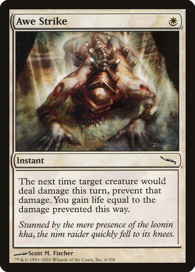 Awe Strike [Mirrodin] MTG Single Magic: The Gathering | Red Claw Gaming