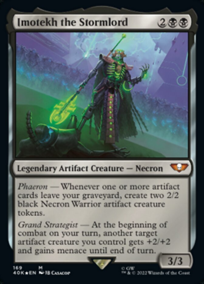 Imotekh the Stormlord (169) [Warhammer 40,000] MTG Single Magic: The Gathering | Red Claw Gaming