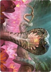 Lotus Cobra Art Card [Zendikar Rising Art Series] MTG Single Magic: The Gathering | Red Claw Gaming