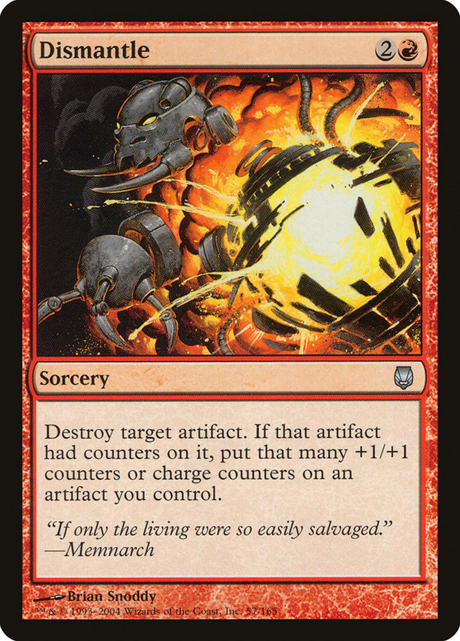 Dismantle [Darksteel] MTG Single Magic: The Gathering | Red Claw Gaming