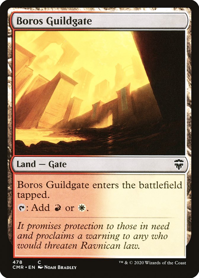 Boros Guildgate [Commander Legends] MTG Single Magic: The Gathering | Red Claw Gaming