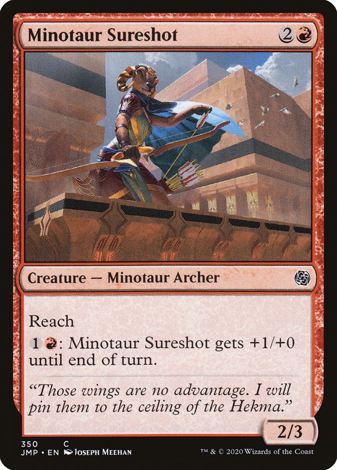 Minotaur Sureshot [Jumpstart] MTG Single Magic: The Gathering | Red Claw Gaming