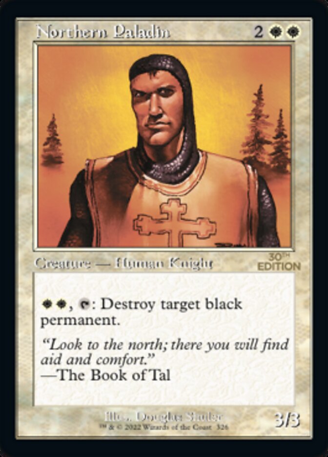 Northern Paladin (Retro) [30th Anniversary Edition] MTG Single Magic: The Gathering | Red Claw Gaming