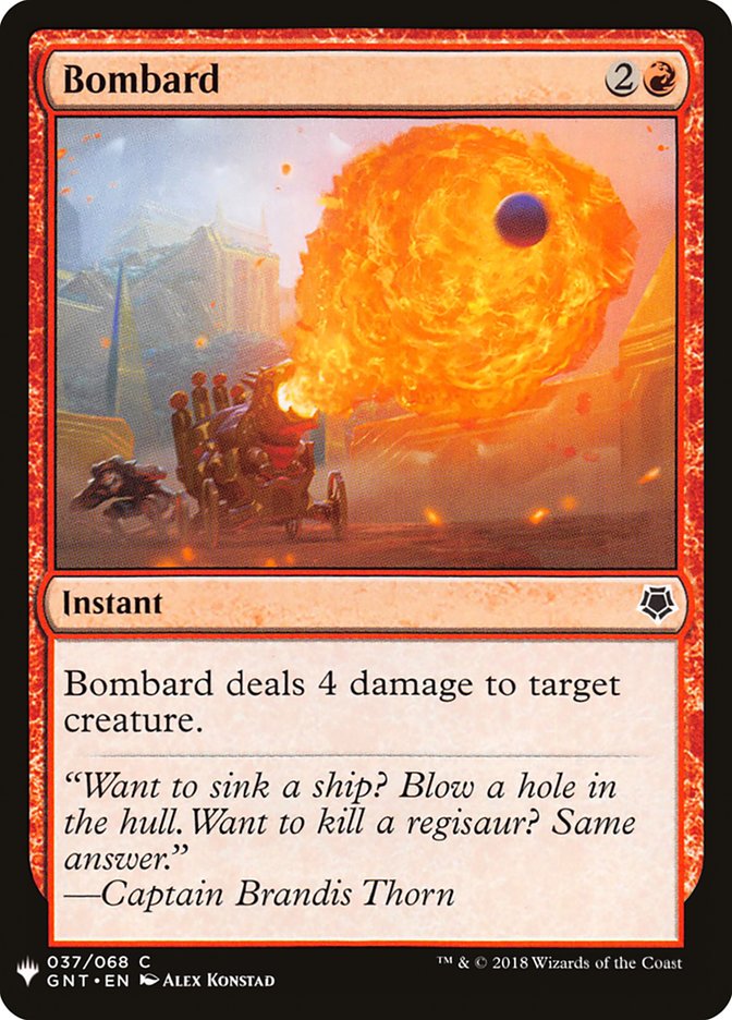 Bombard [Mystery Booster] MTG Single Magic: The Gathering | Red Claw Gaming