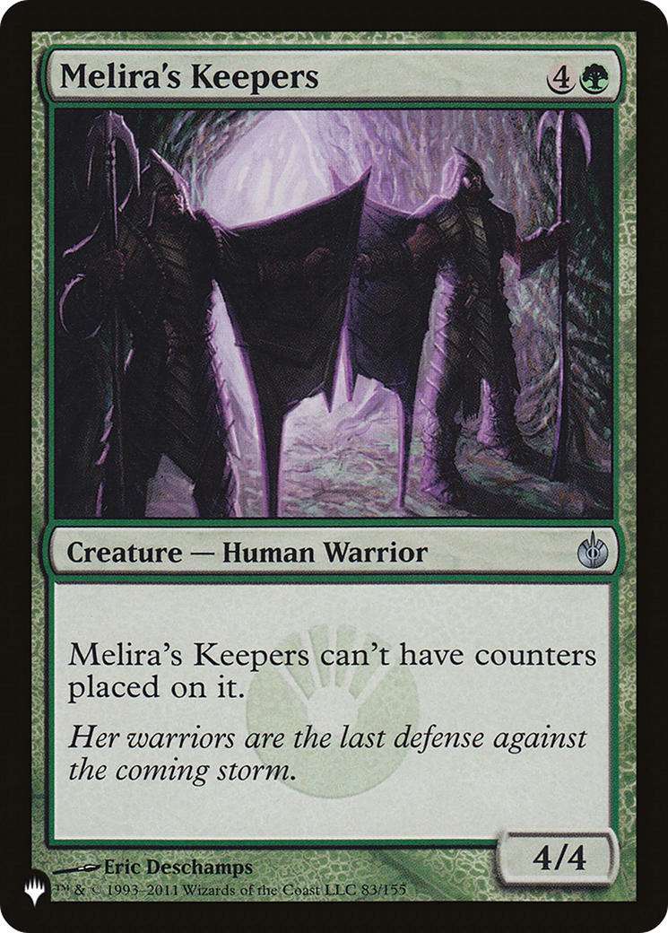 Melira's Keepers [The List] MTG Single Magic: The Gathering    | Red Claw Gaming