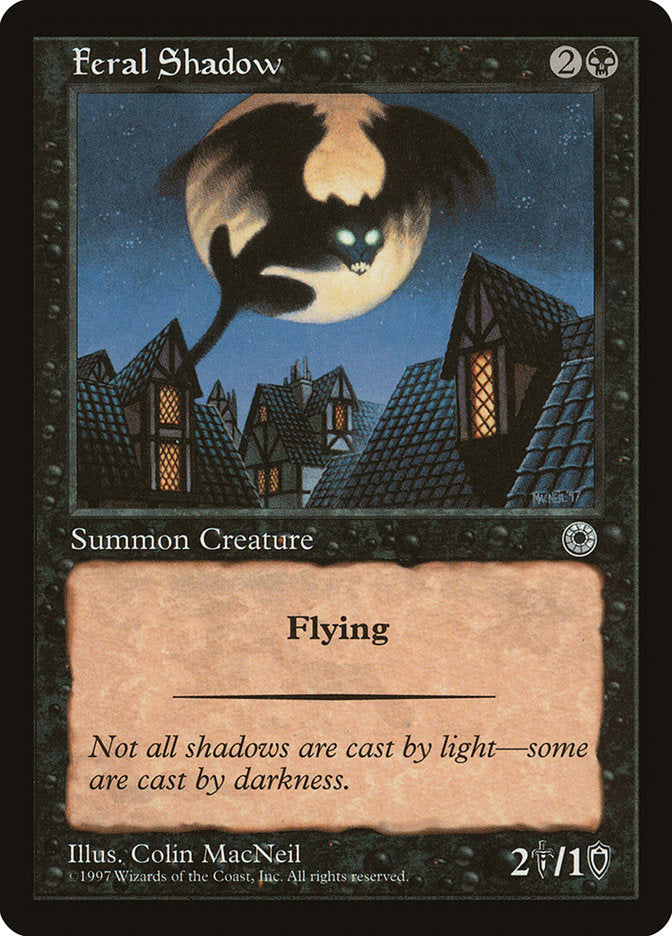 Feral Shadow [Portal] MTG Single Magic: The Gathering | Red Claw Gaming