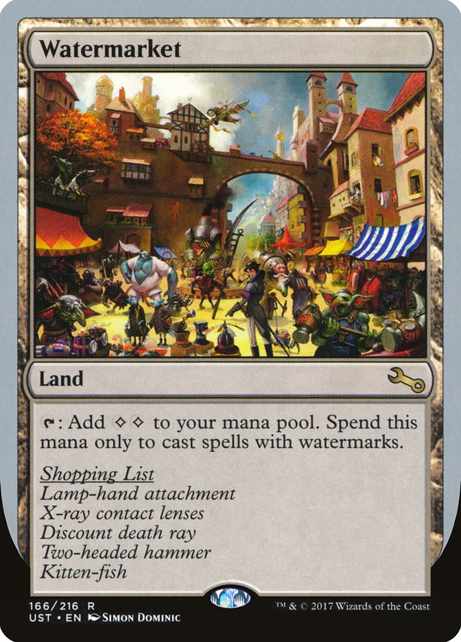 Watermarket [Unstable] MTG Single Magic: The Gathering | Red Claw Gaming