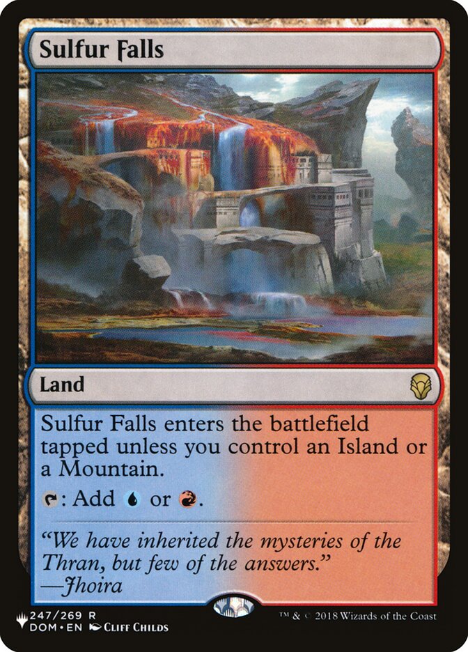 Sulfur Falls [Secret Lair: Heads I Win, Tails You Lose] MTG Single Magic: The Gathering | Red Claw Gaming