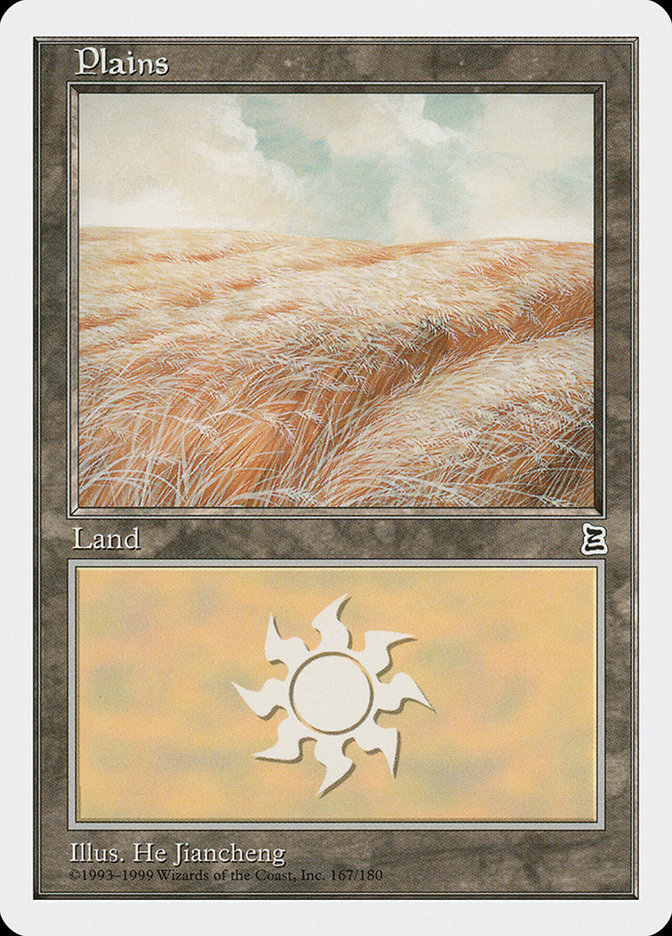 Plains (167) [Portal Three Kingdoms] MTG Single Magic: The Gathering | Red Claw Gaming