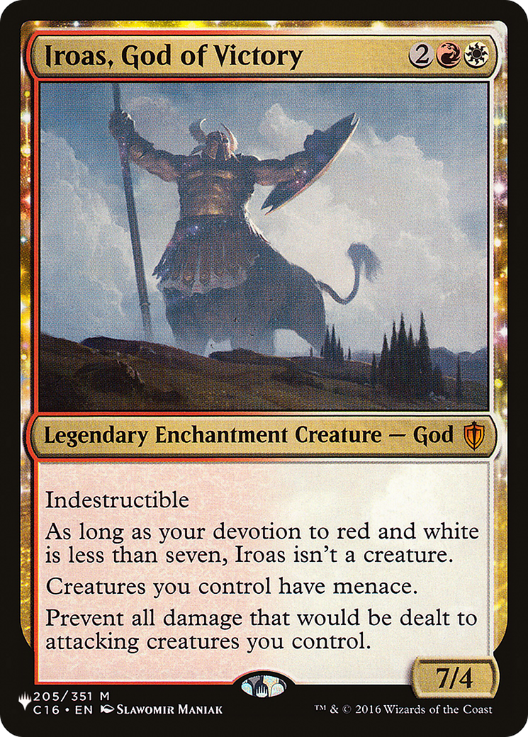 Iroas, God of Victory [The List] MTG Single Magic: The Gathering | Red Claw Gaming