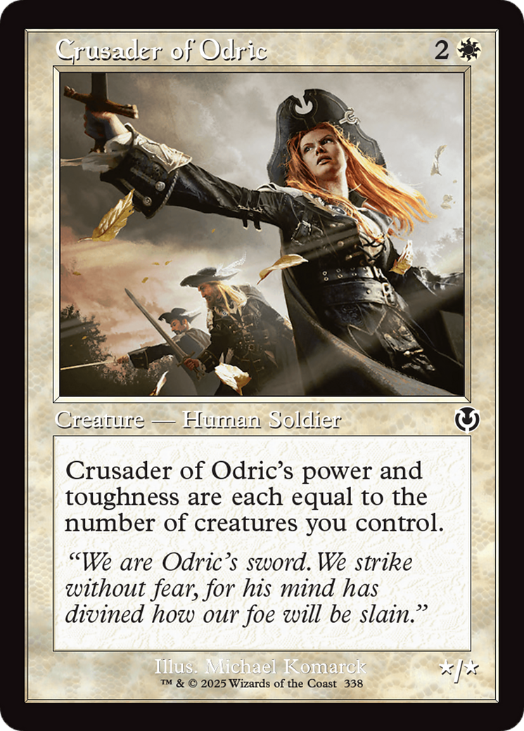 Crusader of Odric (Retro Frame) [Innistrad Remastered] MTG Single Magic: The Gathering | Red Claw Gaming
