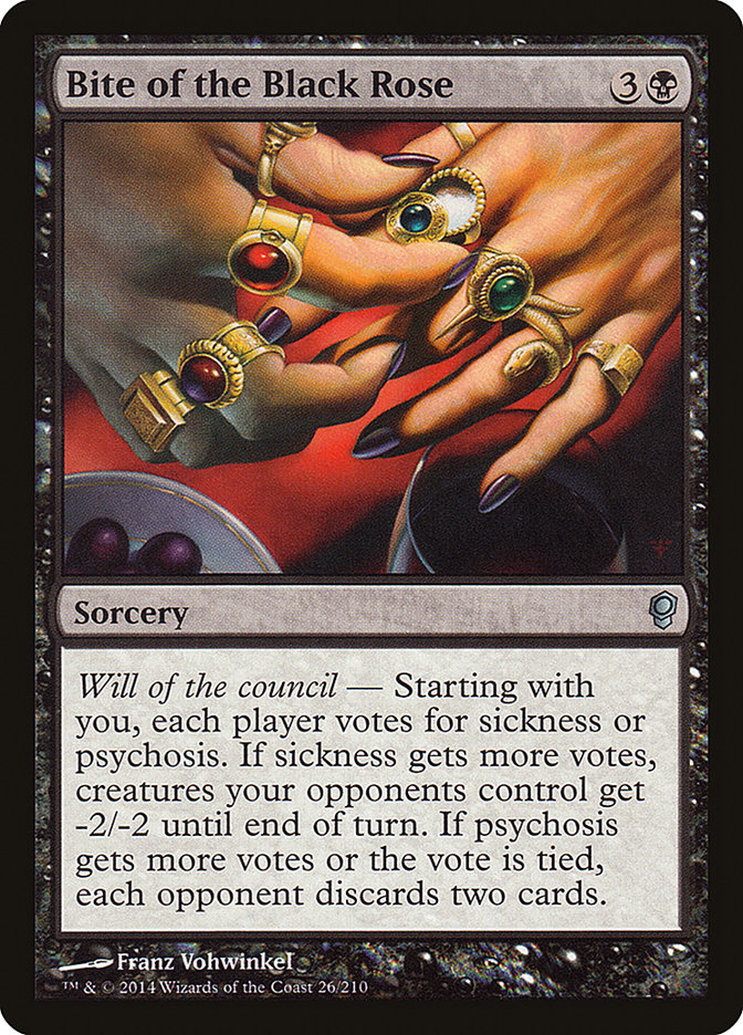 Bite of the Black Rose [Conspiracy] MTG Single Magic: The Gathering | Red Claw Gaming