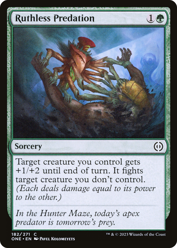 Ruthless Predation [Phyrexia: All Will Be One] MTG Single Magic: The Gathering | Red Claw Gaming