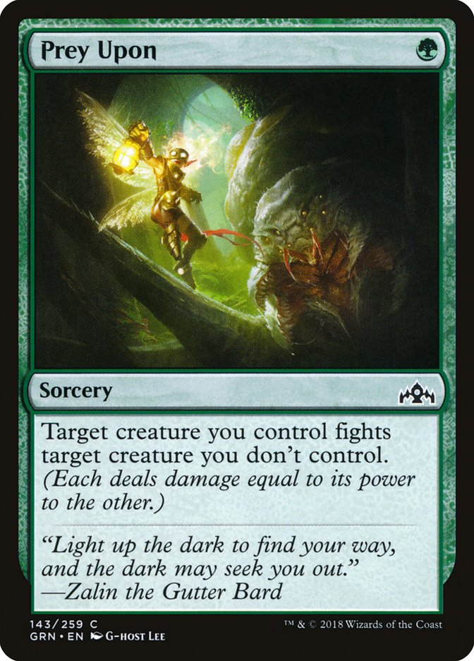 Prey Upon [Guilds of Ravnica] MTG Single Magic: The Gathering | Red Claw Gaming