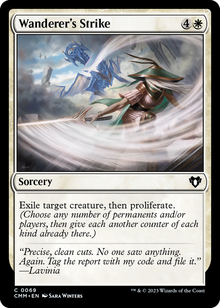 Wanderer's Strike [Commander Masters] MTG Single Magic: The Gathering | Red Claw Gaming