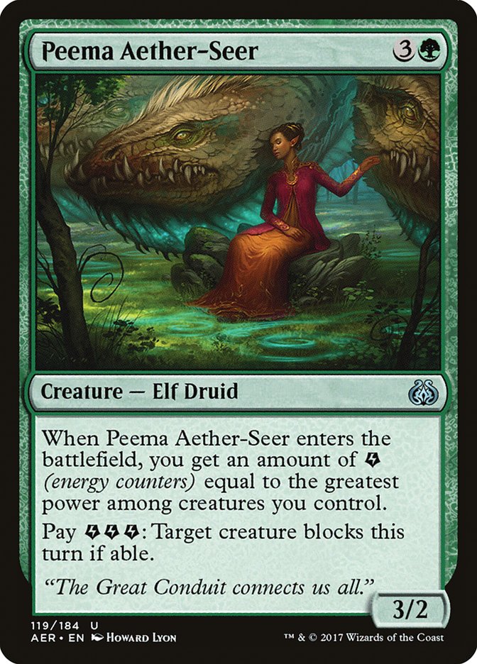 Peema Aether-Seer [Aether Revolt] MTG Single Magic: The Gathering | Red Claw Gaming