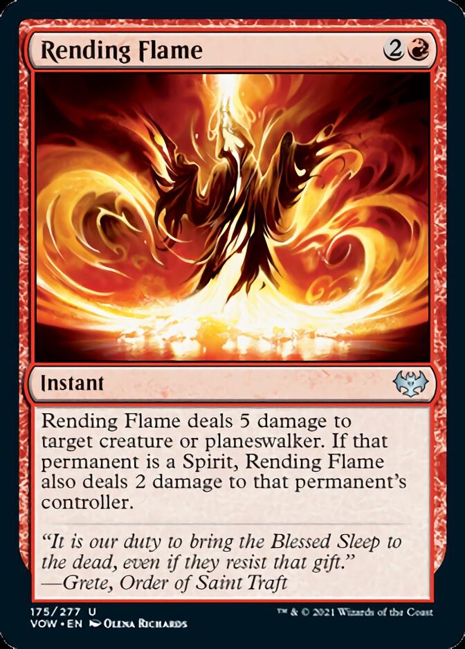 Rending Flame [Innistrad: Crimson Vow] MTG Single Magic: The Gathering | Red Claw Gaming