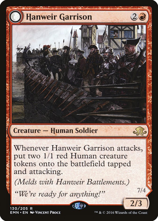 Hanweir Garrison [Eldritch Moon] MTG Single Magic: The Gathering | Red Claw Gaming