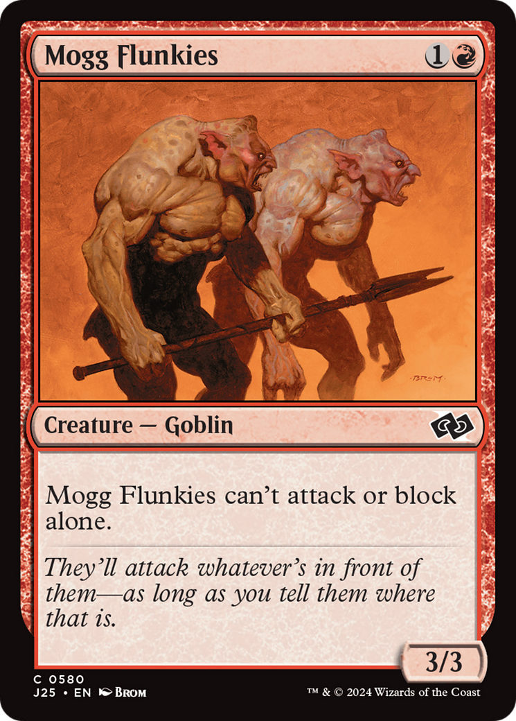 Mogg Flunkies [Foundations Jumpstart] MTG Single Magic: The Gathering | Red Claw Gaming