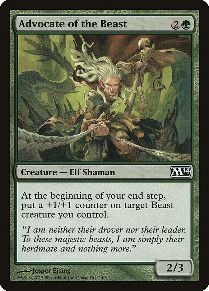 Advocate of the Beast [Magic 2014] MTG Single Magic: The Gathering | Red Claw Gaming