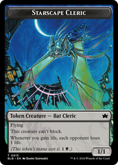 Cragflame // Starscape Cleric Double-Sided Token [Bloomburrow Tokens] MTG Single Magic: The Gathering | Red Claw Gaming