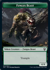 Demon // Fungus Beast Double-Sided Token [Commander 2021 Tokens] MTG Single Magic: The Gathering | Red Claw Gaming