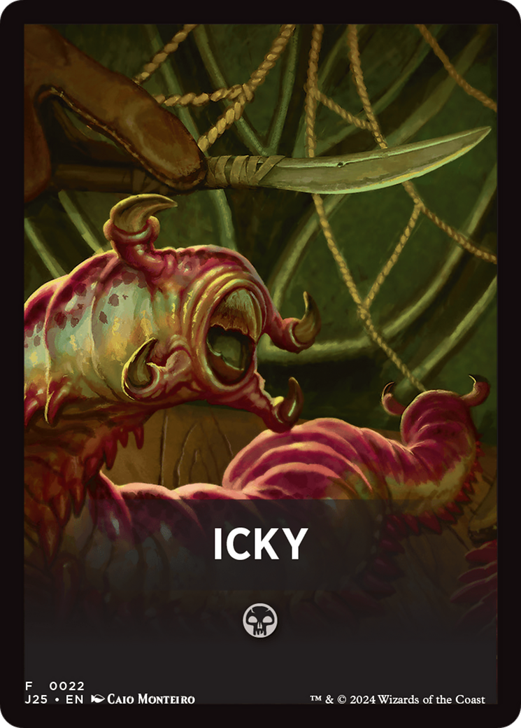 Icky Theme Card [Foundations Jumpstart Front Cards] MTG Single Magic: The Gathering | Red Claw Gaming