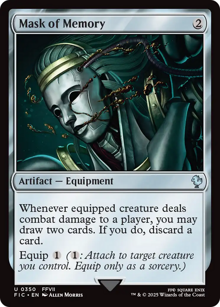 Mask of Memory [FINAL FANTASY Commander] MTG Single Magic: The Gathering | Red Claw Gaming