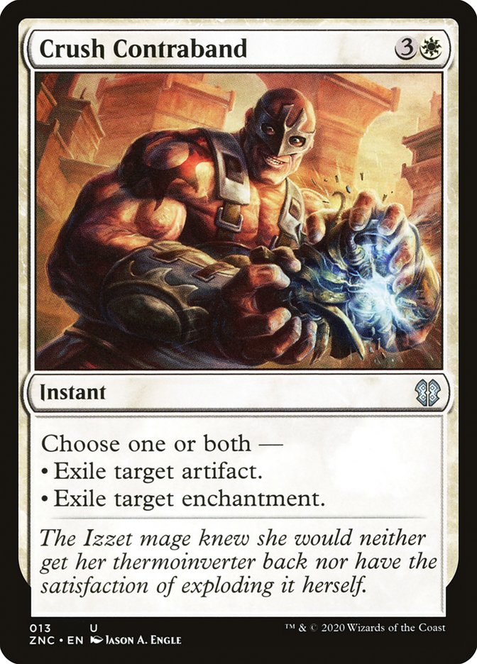 Crush Contraband [Zendikar Rising Commander] MTG Single Magic: The Gathering | Red Claw Gaming