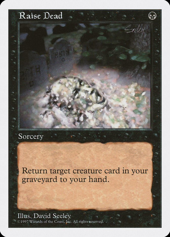 Raise Dead [Fifth Edition] MTG Single Magic: The Gathering | Red Claw Gaming